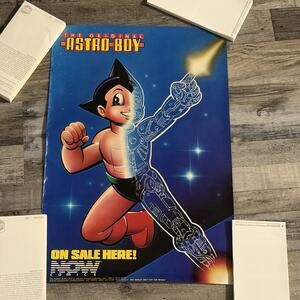 Astro Boy Now Comic Book Promo 15 x 22" Promo Poster 1987 Astroboy Store Display